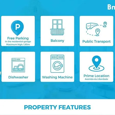 Appartamento Vibrant Liberdade Living *